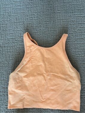 Peach Ribbed Tank